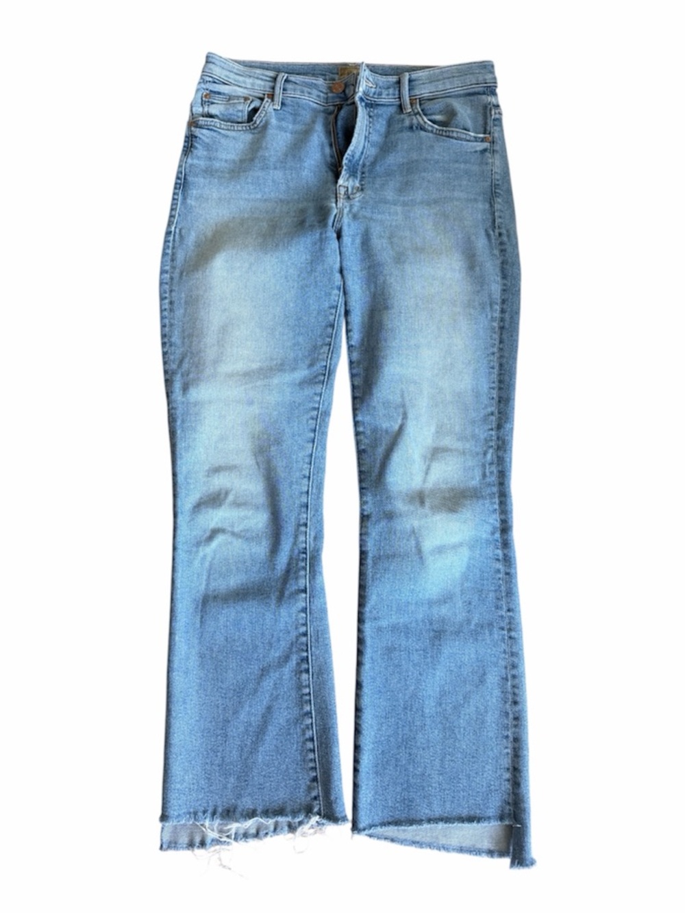 Mother High WaistedJeans Insider Crop Step
FRAY Shoot To Thrill Color Sz 29